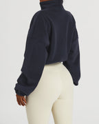 Morgan | Cropped Zip-Pullover