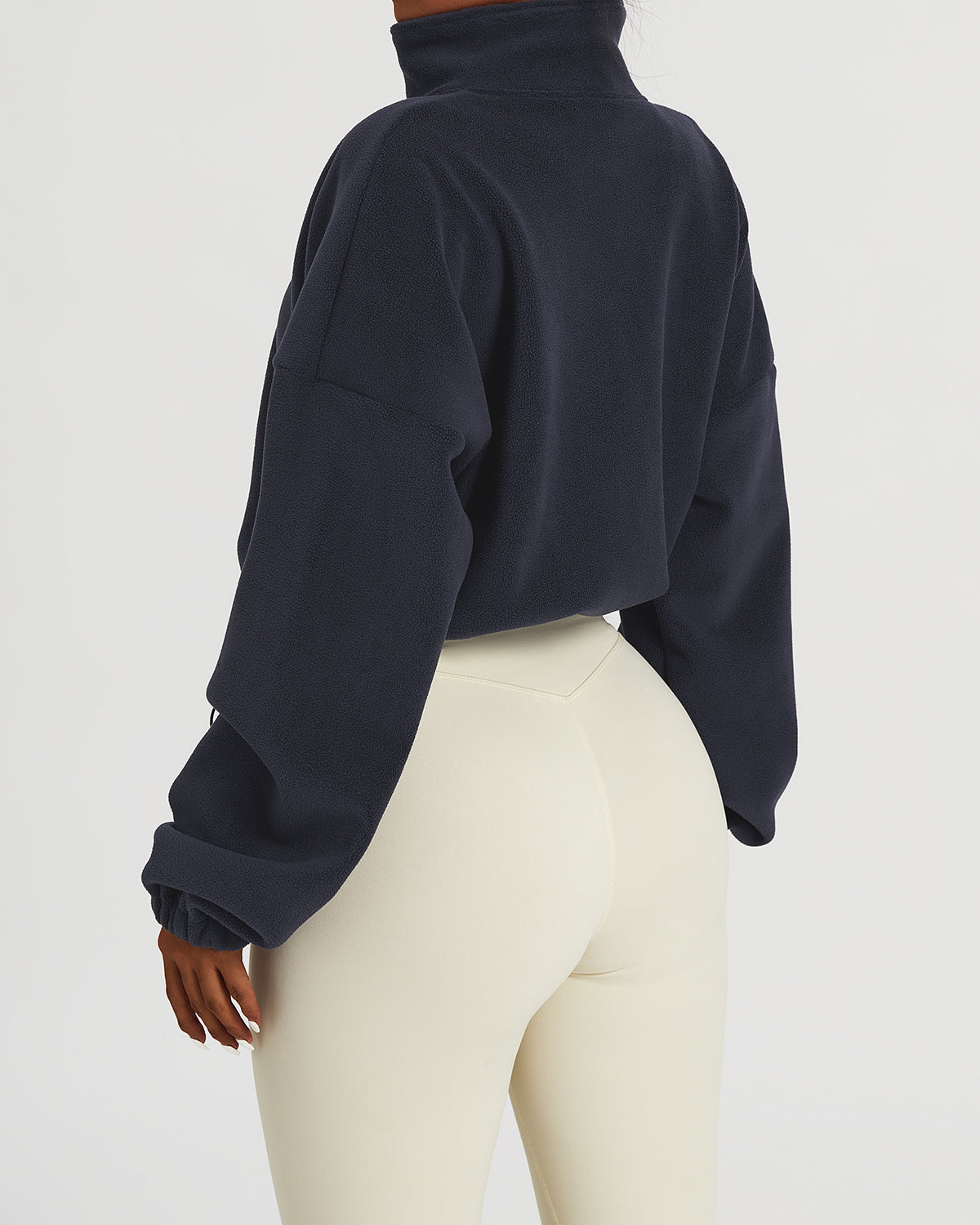 Morgan | Cropped Zip-Pullover