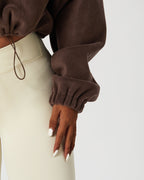 Morgan | Cropped Zip-Pullover