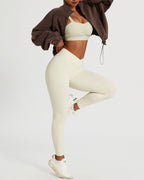 Morgan | Cropped Zip-Pullover
