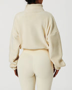 Morgan | Cropped Zip-Pullover
