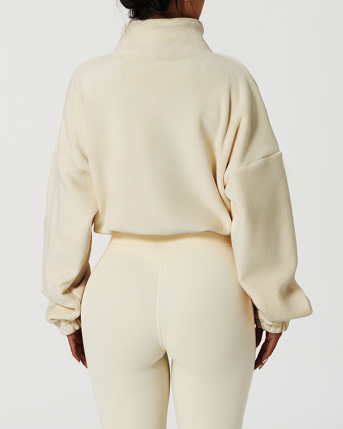 Morgan | Cropped Zip-Pullover