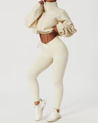 Morgan | Cropped Zip-Pullover