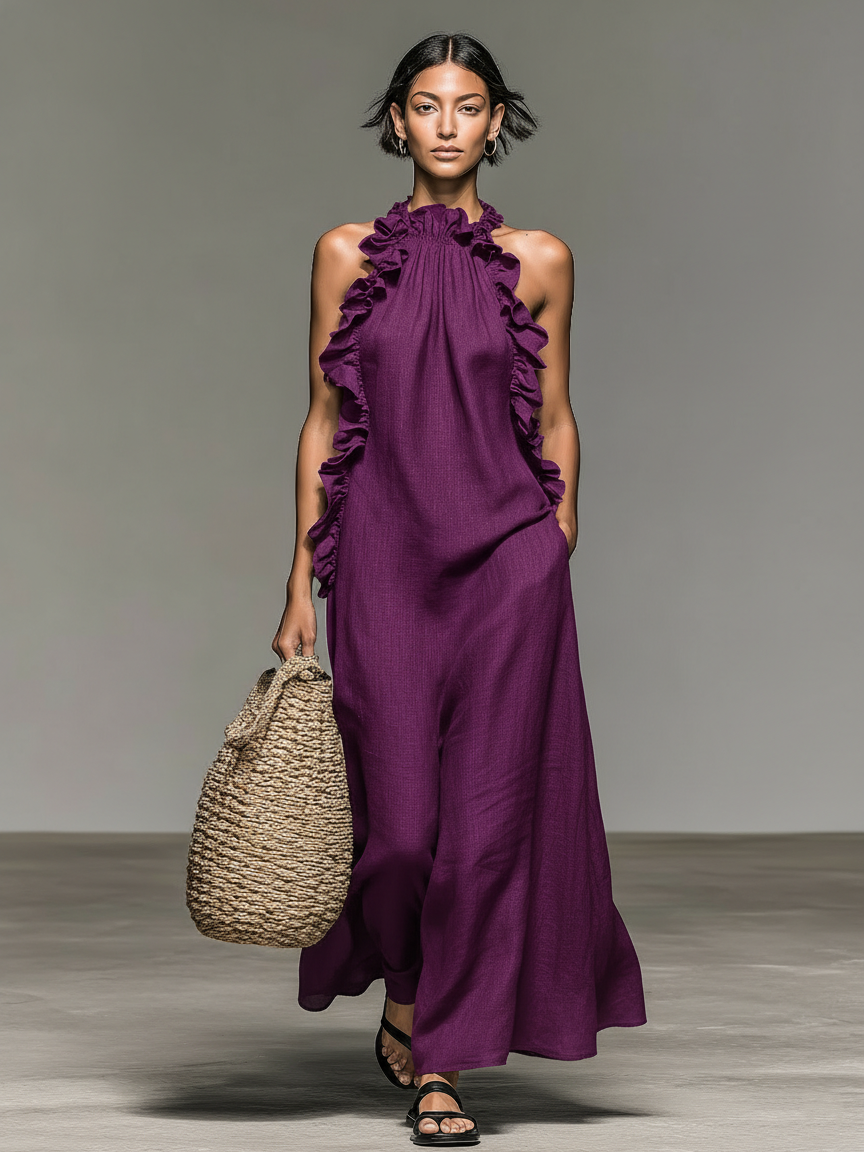 Gladys™ Maxikleid mit Taschen