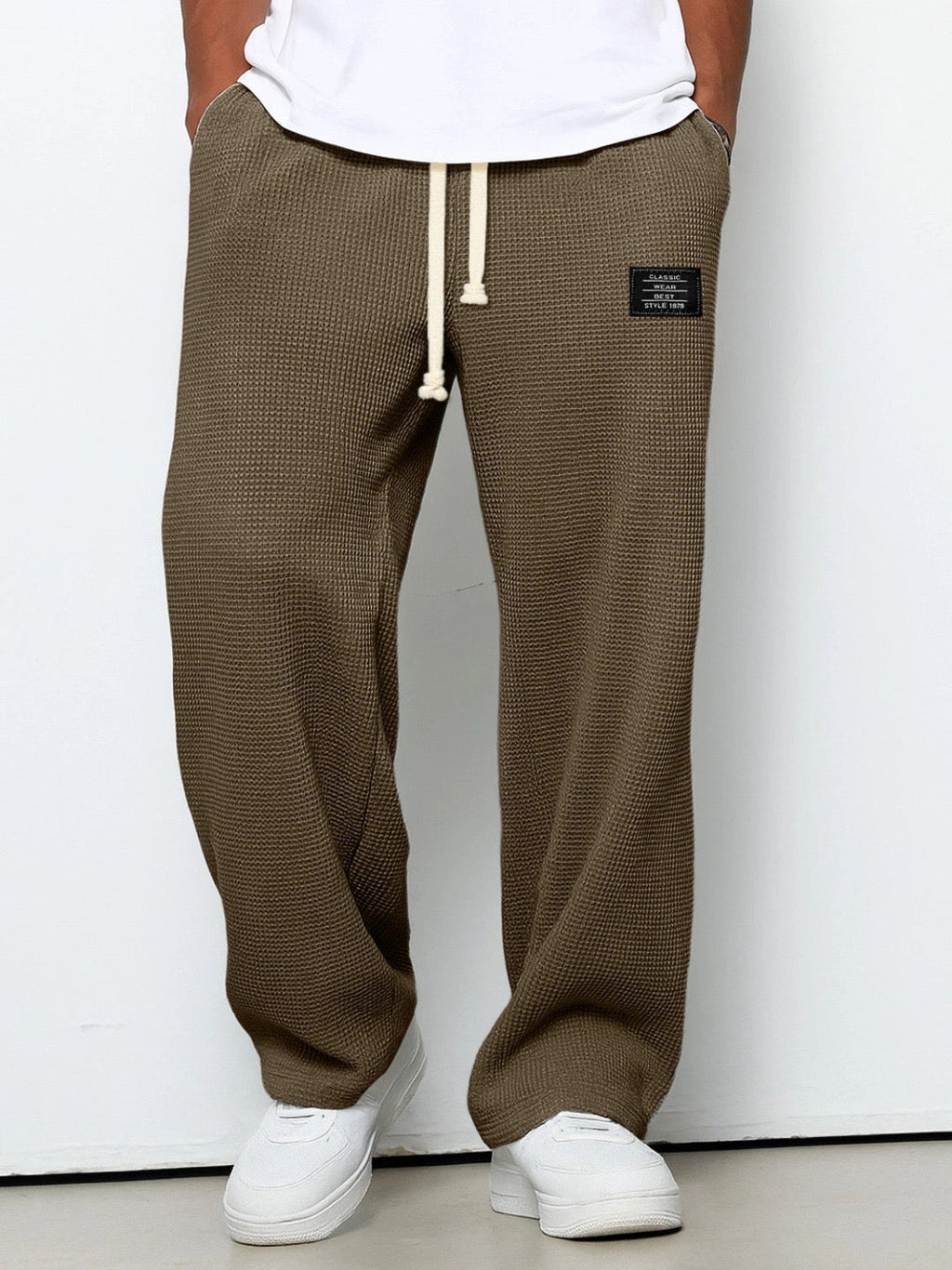 Gerald | Weite Hose mit verstellbarem Bund