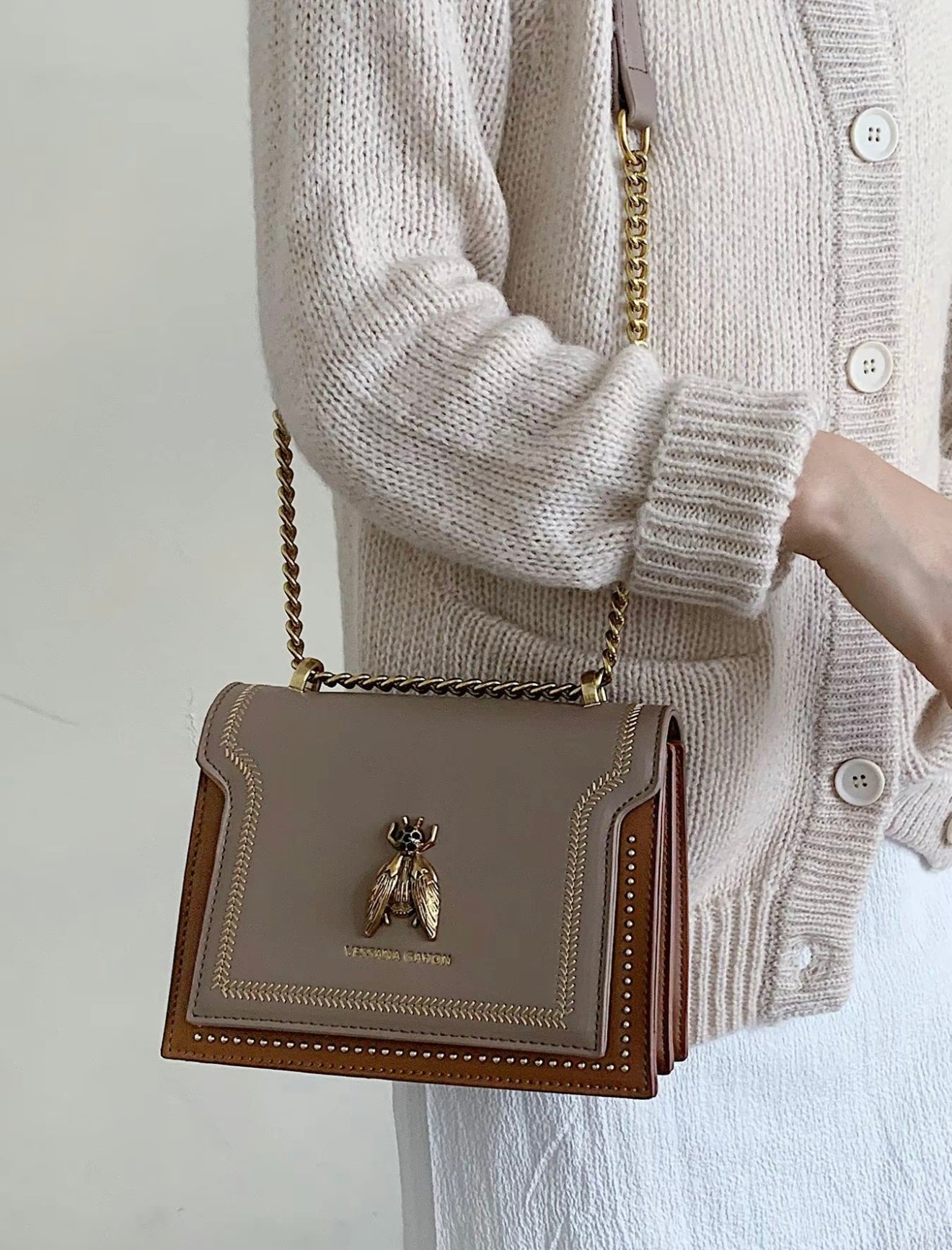 Éloria Paris - Luxus Kettenhandtasche