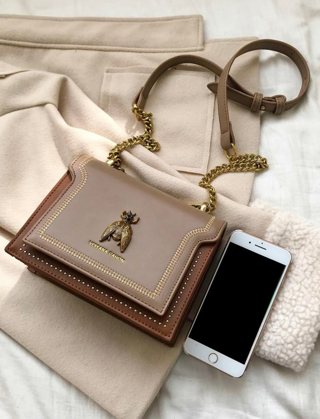 Éloria Paris - Luxus Kettenhandtasche