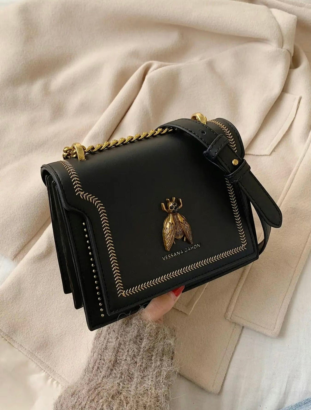 Éloria Paris - Luxus Kettenhandtasche