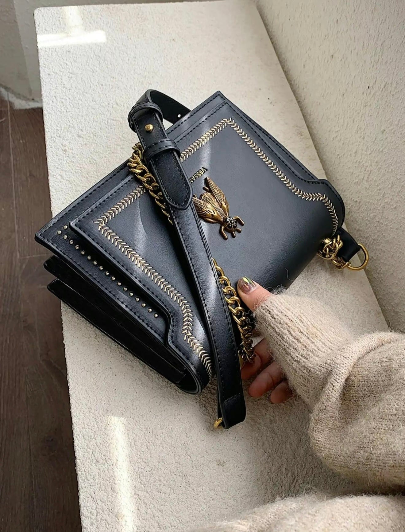 Éloria Paris - Luxus Kettenhandtasche