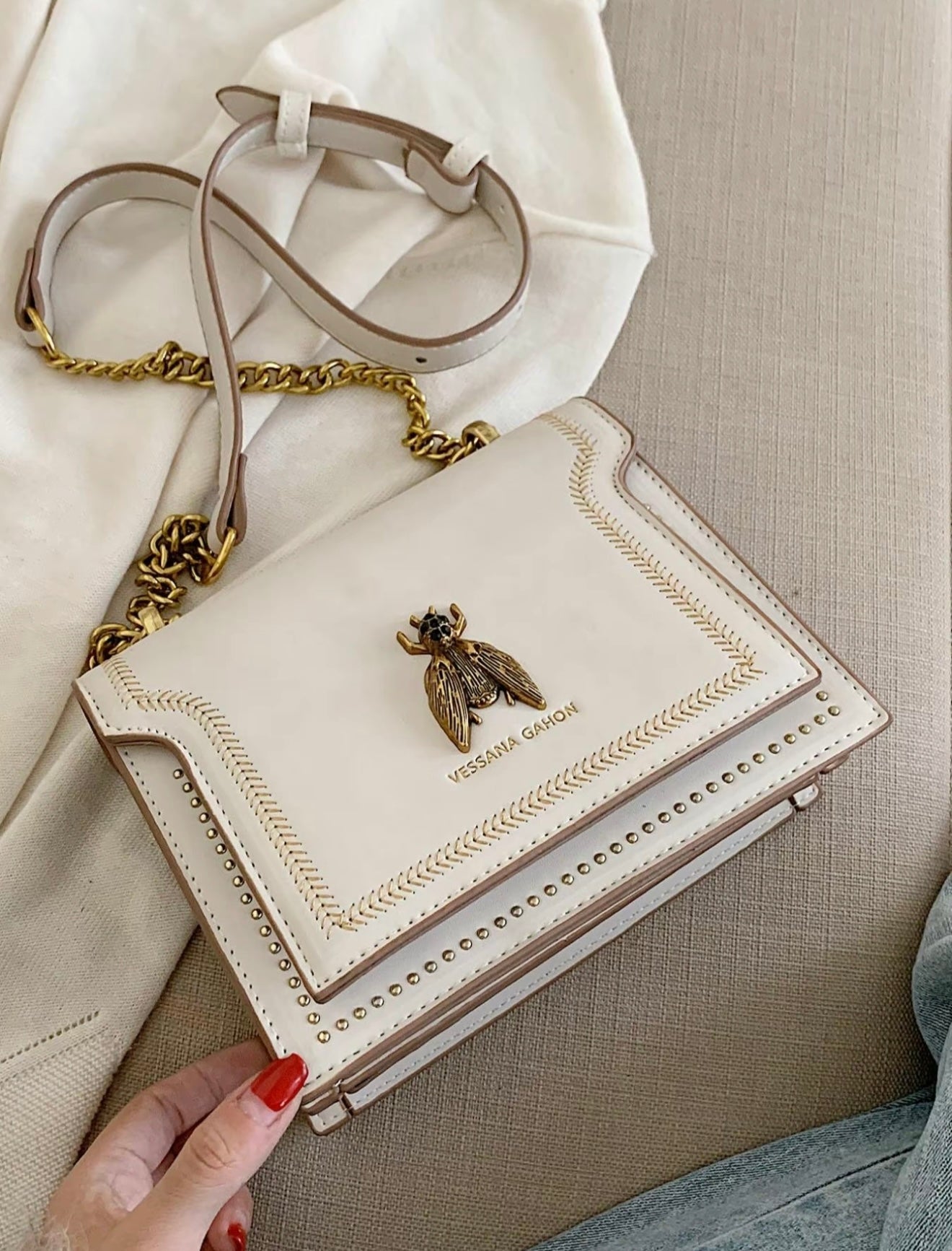 Éloria Paris - Luxus Kettenhandtasche
