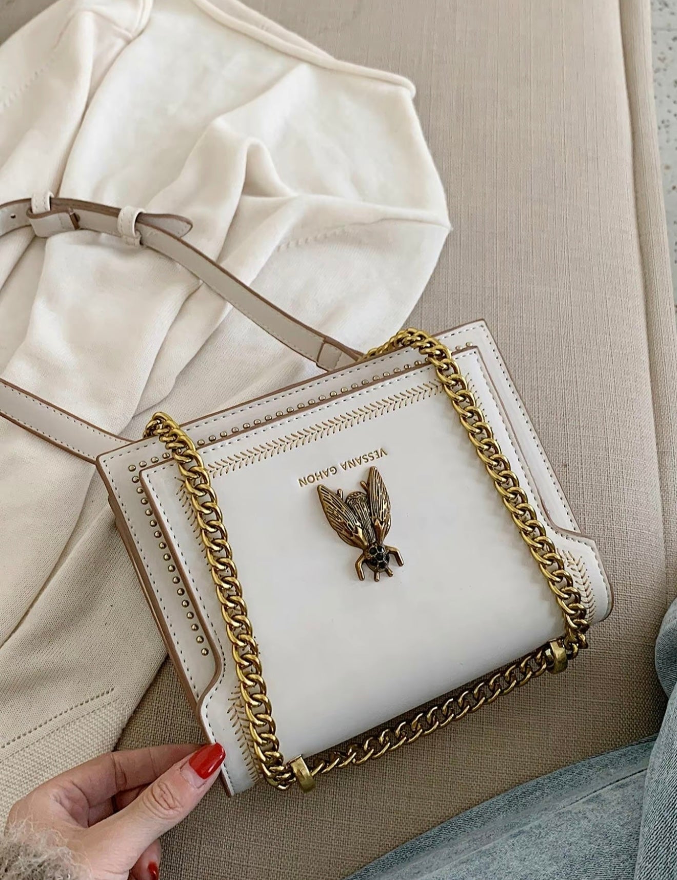 Éloria Paris - Luxus Kettenhandtasche
