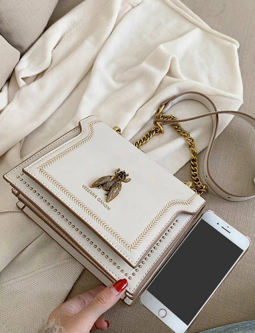 Éloria Paris - Luxus Kettenhandtasche