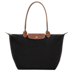 Klassische Tasche - Große Le Pliage Tote, Schwarz
