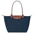 Klassische Tasche - Große Le Pliage Tote, Marineblau