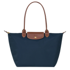Klassische Tasche - Große Le Pliage Tote, Marineblau