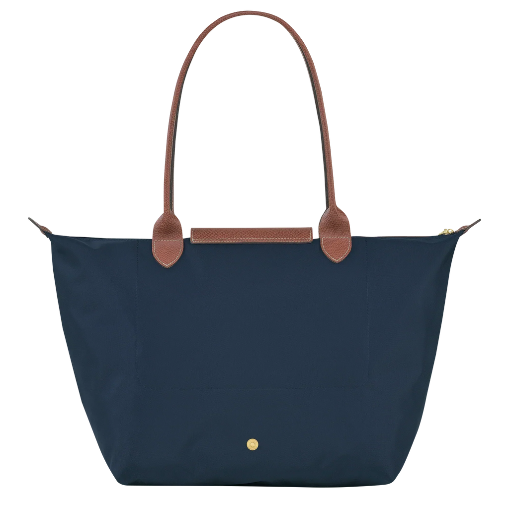 Klassische Tasche - Große Le Pliage Tote, Marineblau
