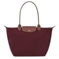 Klassische Tasche - Große Le Pliage Tragetasche, Burgunderrot