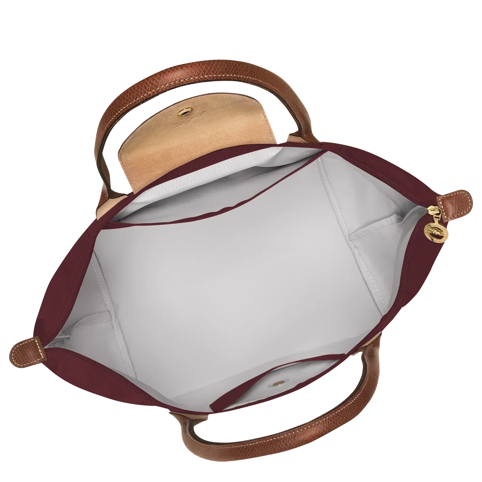 Klassische Tasche - Große Le Pliage Tragetasche, Burgunderrot