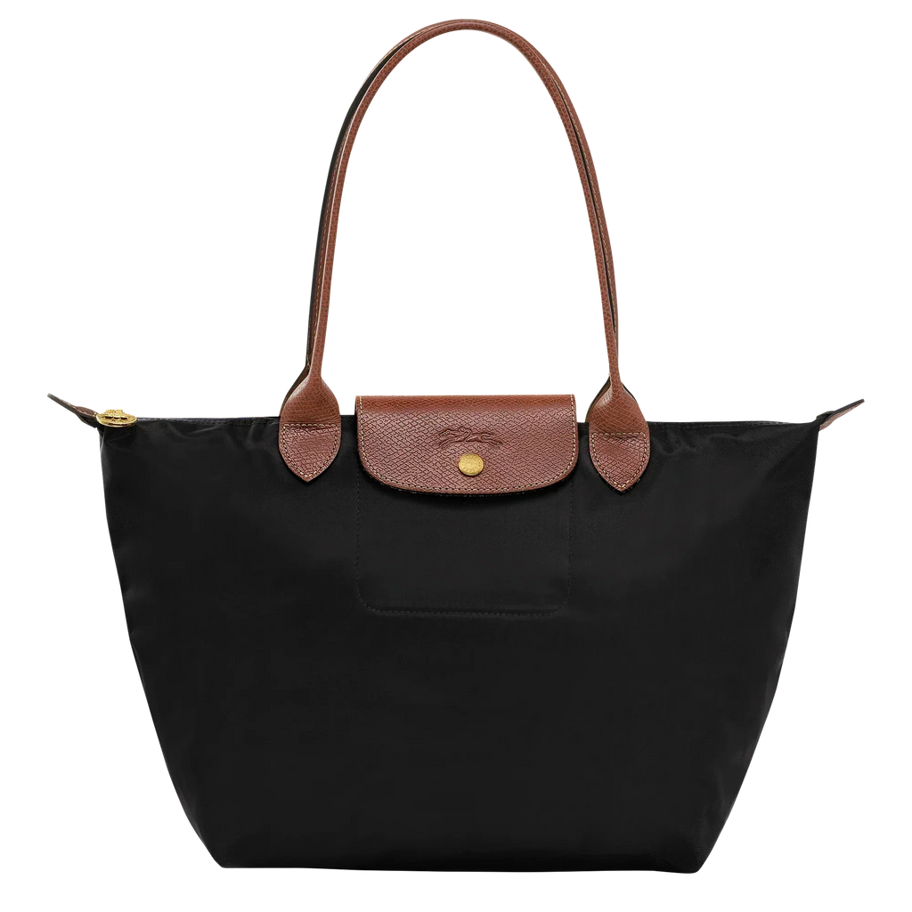 Klassische Tasche - Medium Le Pliage Tote, Schwarz