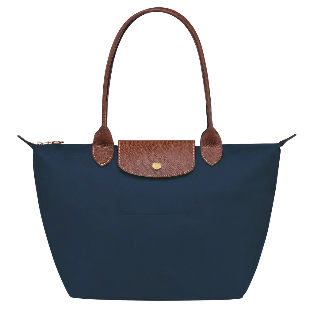Klassische Tasche - Medium Le Pliage Tote, Marineblau