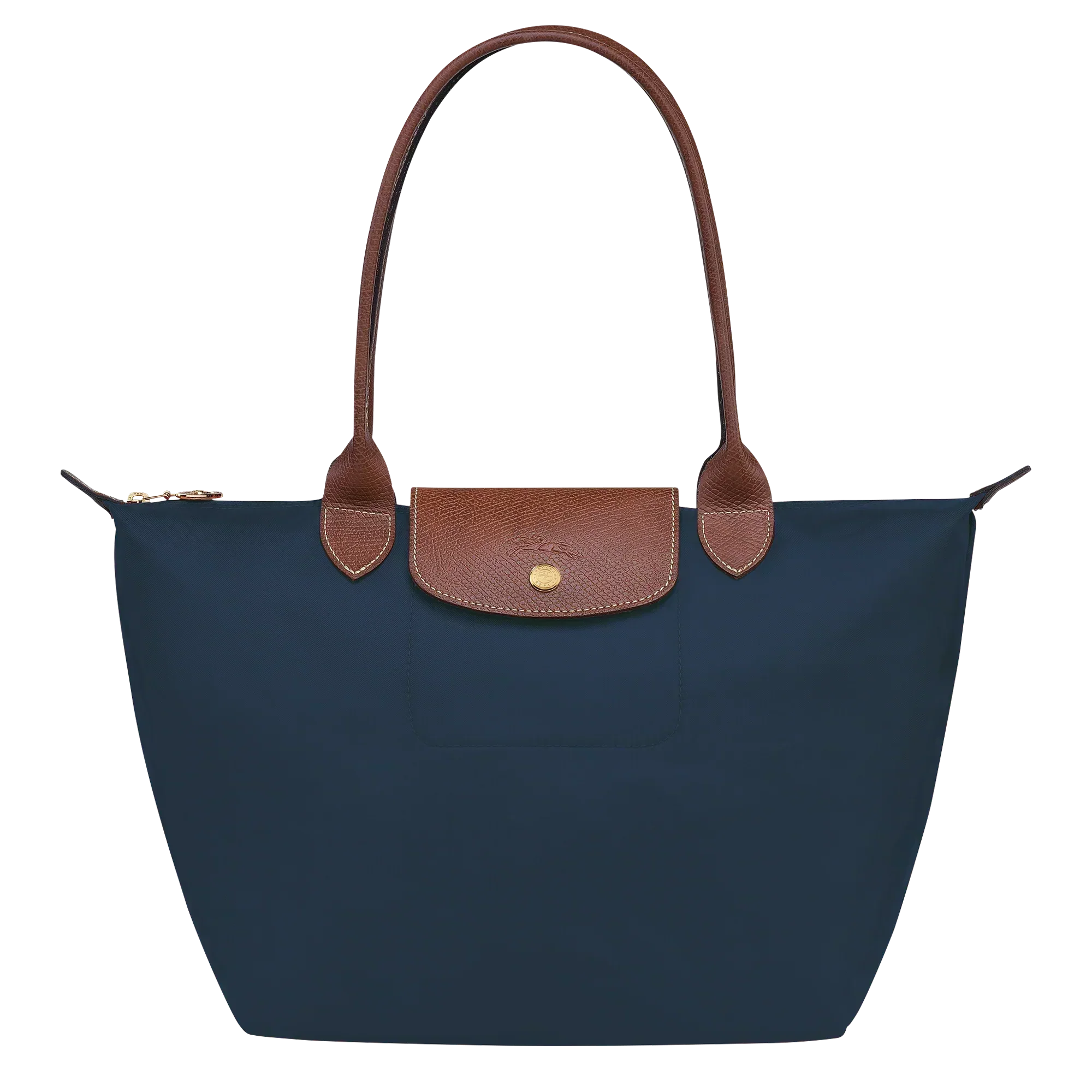 Klassische Tasche - Medium Le Pliage Tote, Marineblau