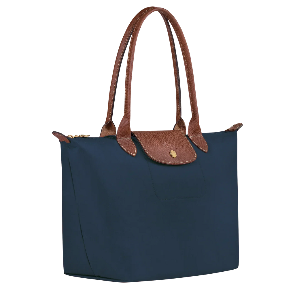 Klassische Tasche - Medium Le Pliage Tote, Marineblau