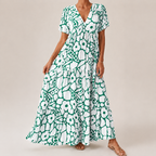 Lea | Florales Maxikleid