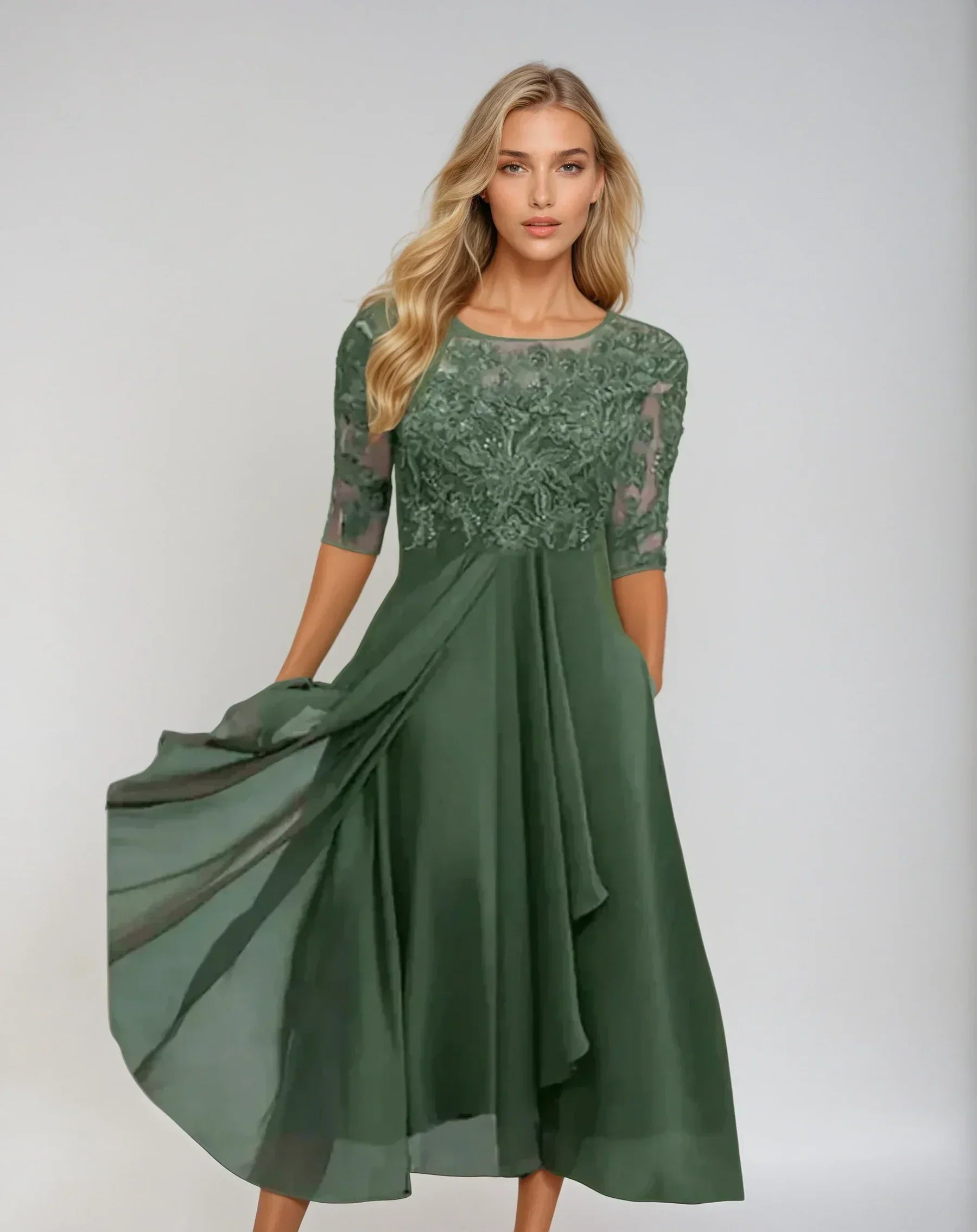 Élodie | Robe Élégante en Dentelle