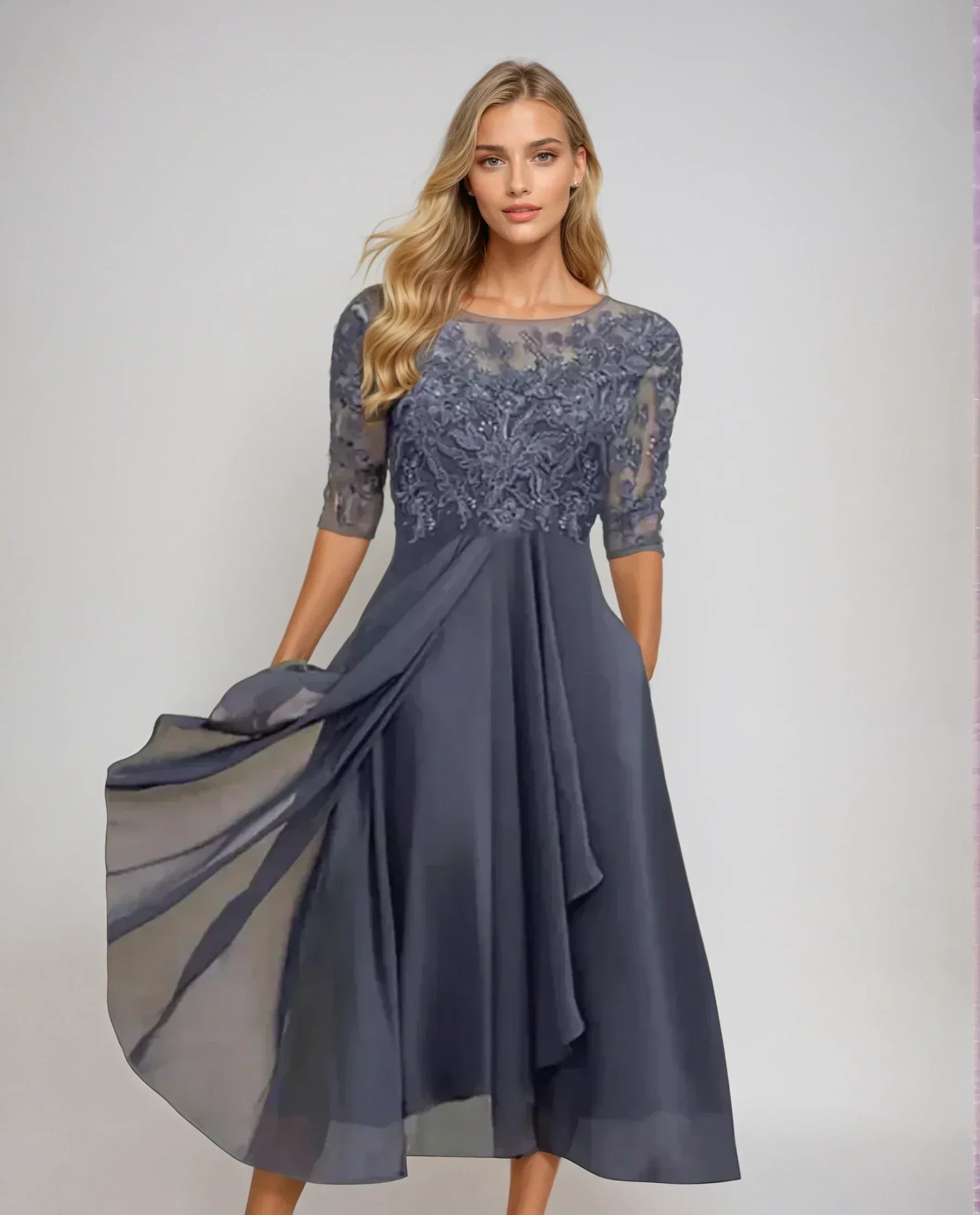 Élodie | Robe Élégante en Dentelle