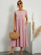 Naomi | Luftiges Maxikleid mit Taschen
