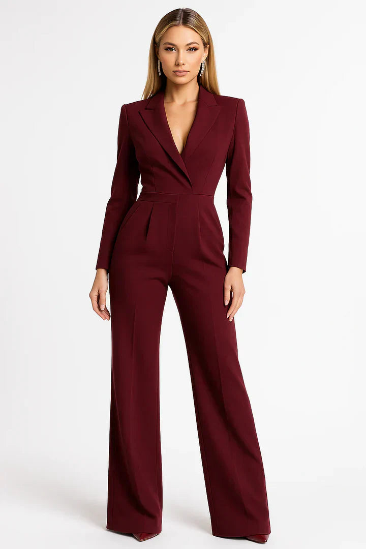 Jessica | Maßgeschneiderter Blazer-Jumpsuit