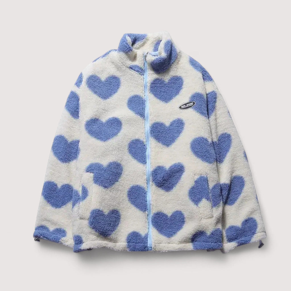 Wendbare Herzjacke