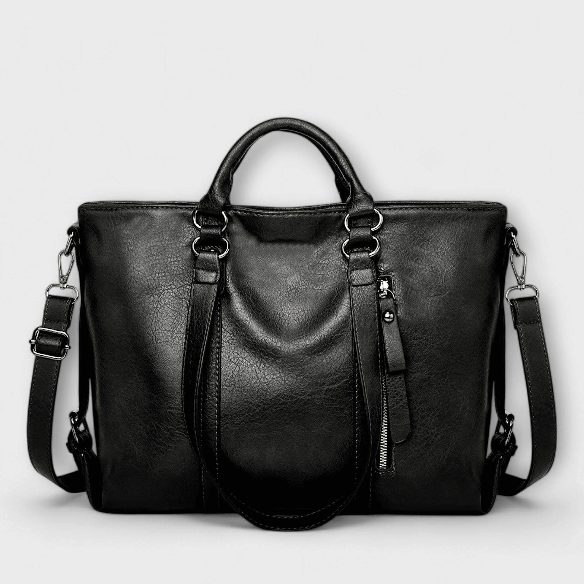 Olívia - Große Lederhandtasche