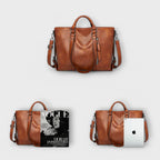 Olívia - Große Lederhandtasche