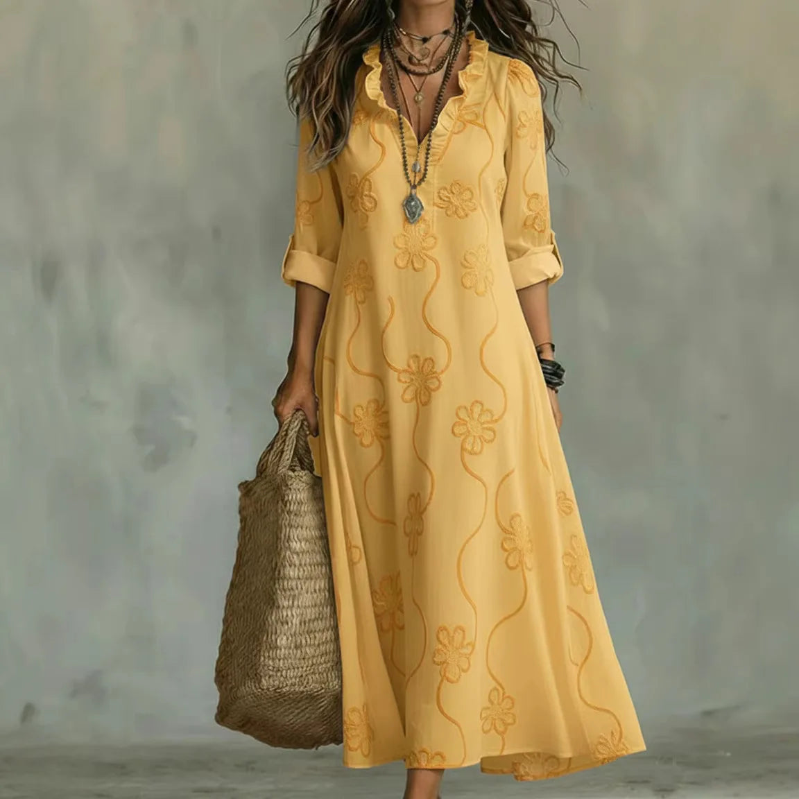 Diane | Robe d'Été Fleurie