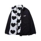 Wendbare Herzjacke