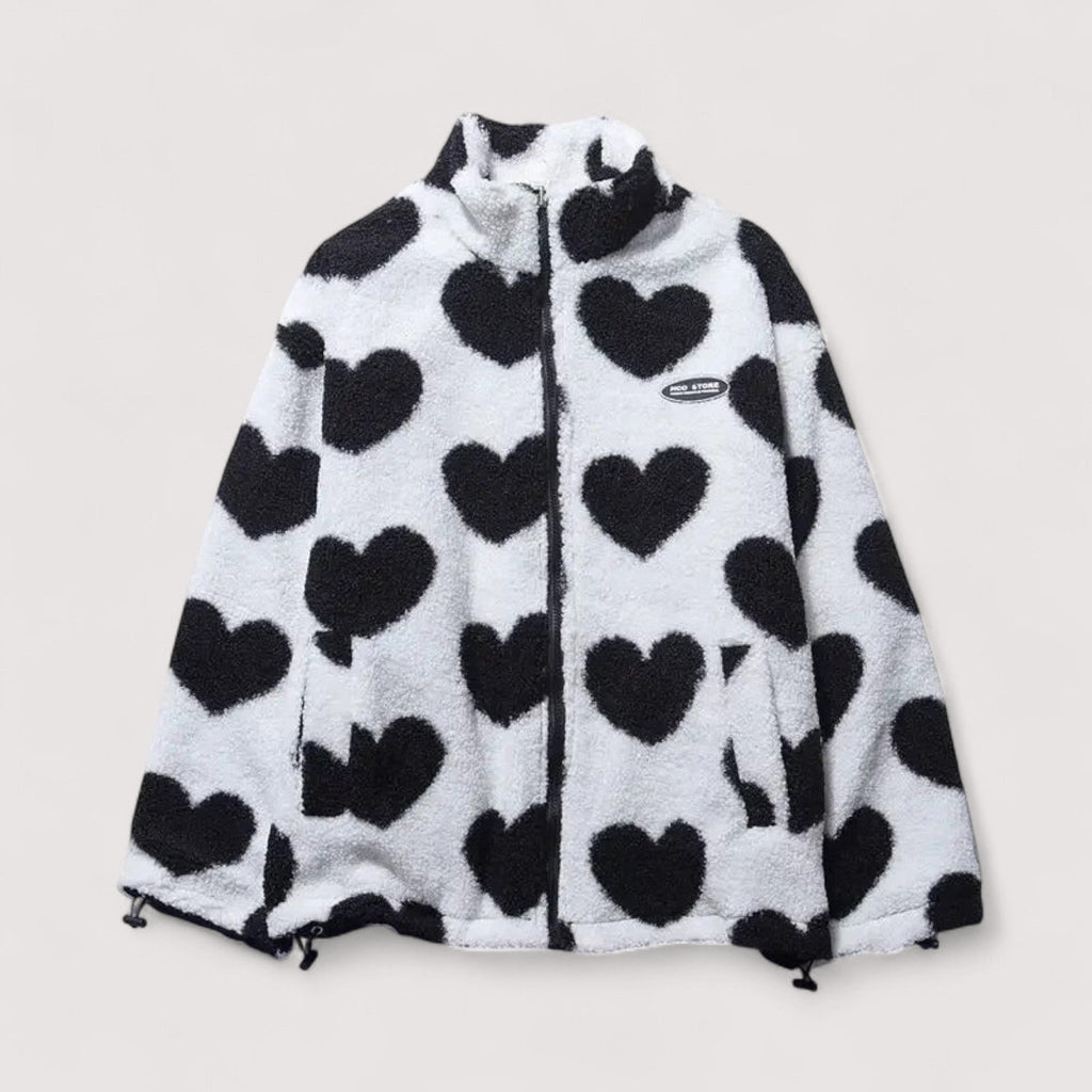 Wendbare Herzjacke