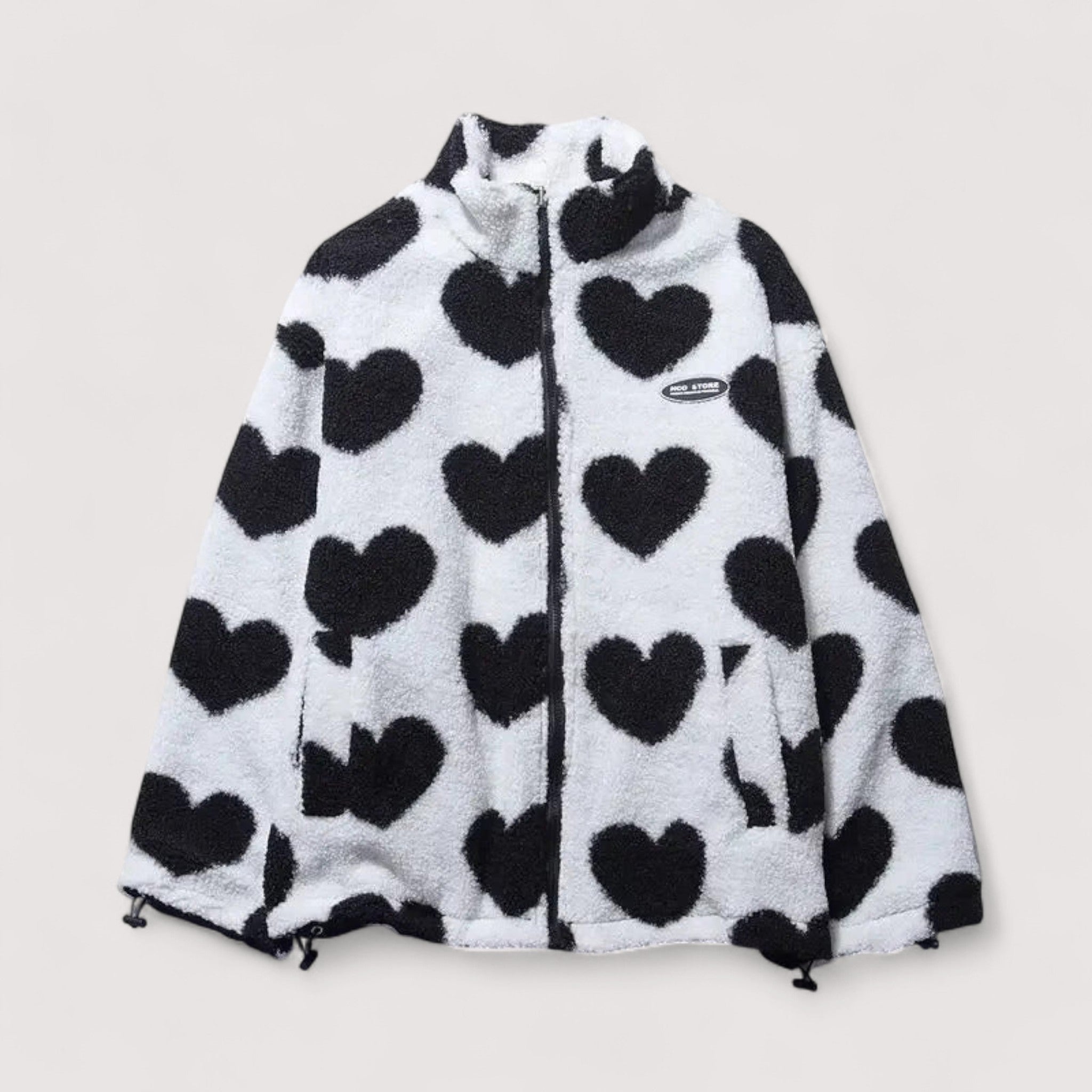 Wendbare Herzjacke