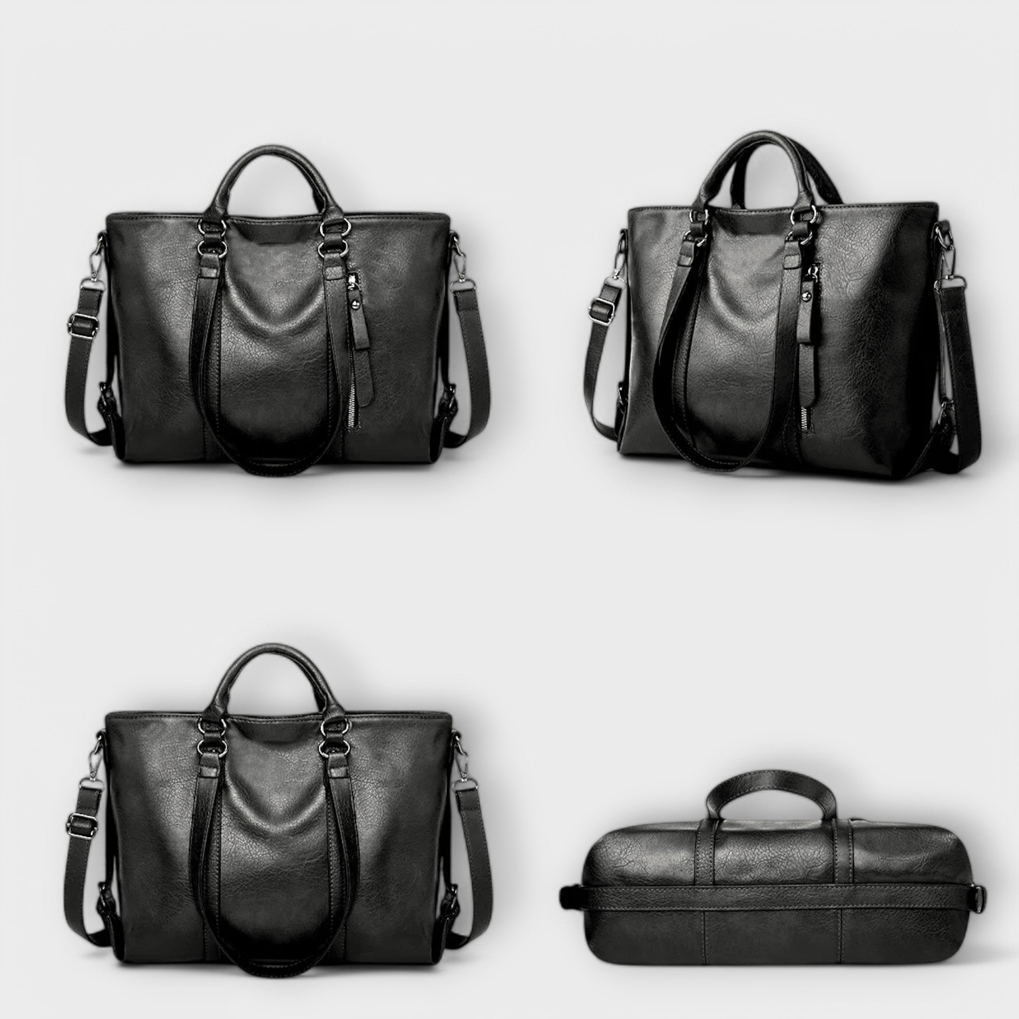 Olívia - Große Lederhandtasche