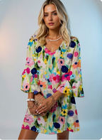 Mia | Geblümtes Minikleid