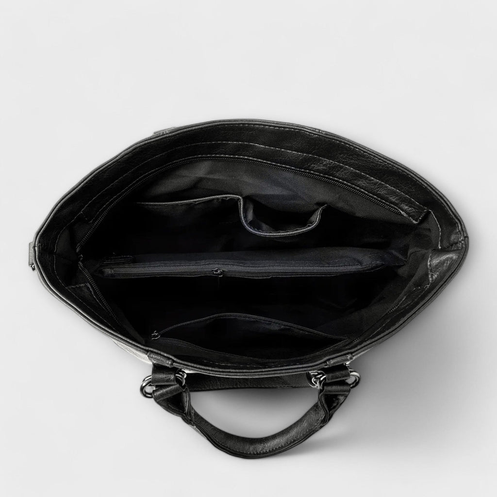 Olívia - Große Lederhandtasche