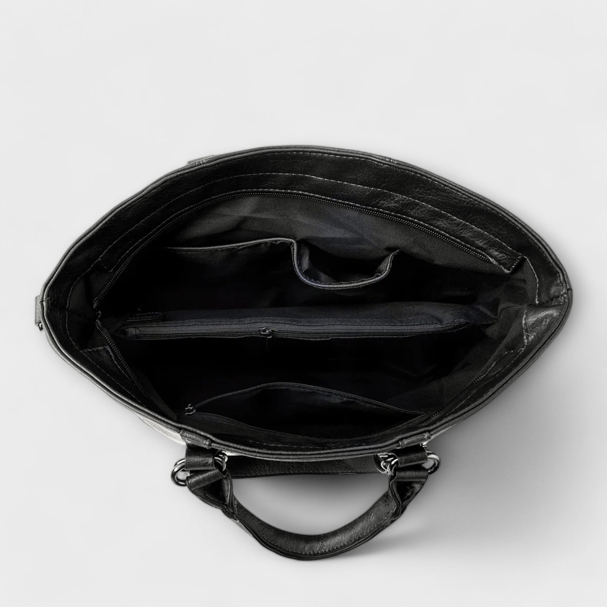 Olívia - Große Lederhandtasche
