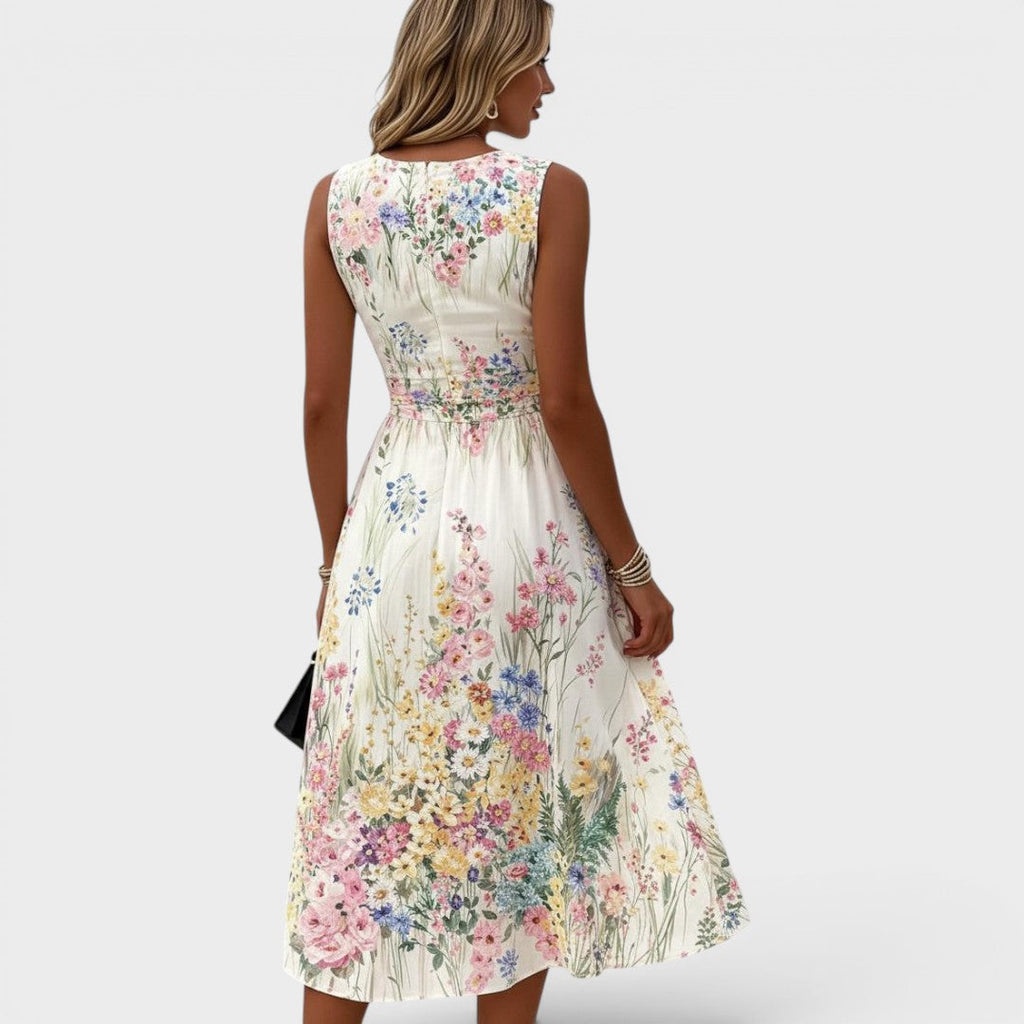 Tanya | Florales Midikleid