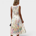 Tanya | Florales Midikleid