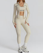 Lena | Sculpt Reißverschlussjacke