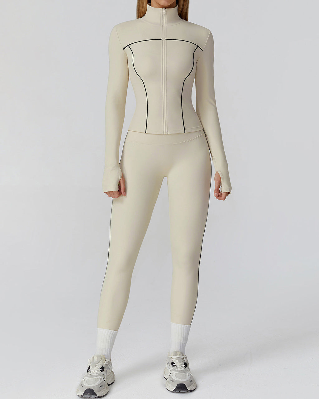 Lena | Sculpt Reißverschlussjacke