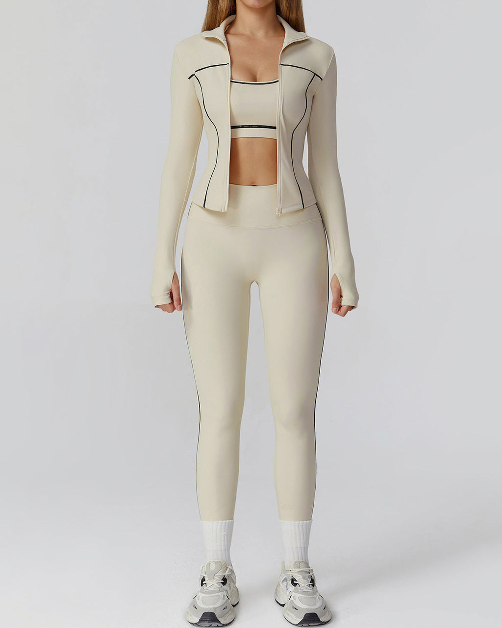 Lena | Sculpt Reißverschlussjacke