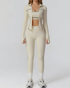 Lena | Sculpt Reißverschlussjacke