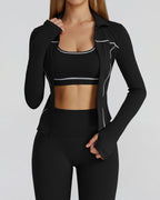 Lena | Sculpt Reißverschlussjacke