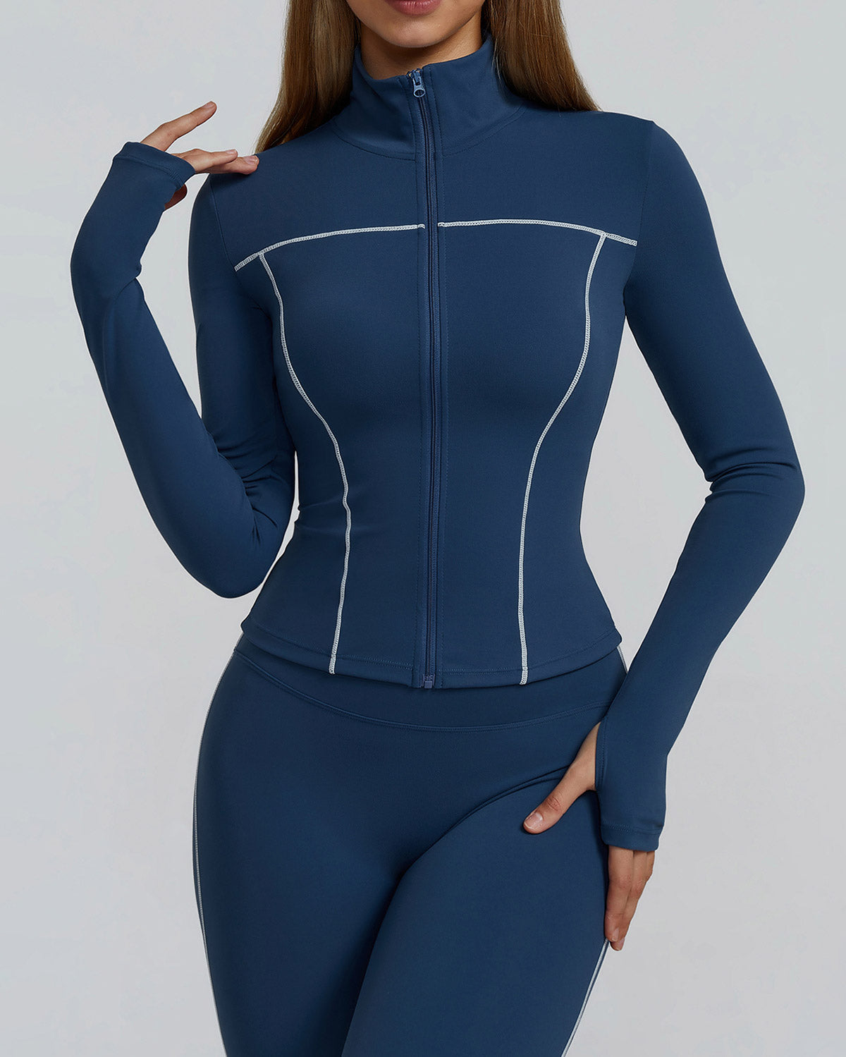 Lena | Sculpt Reißverschlussjacke